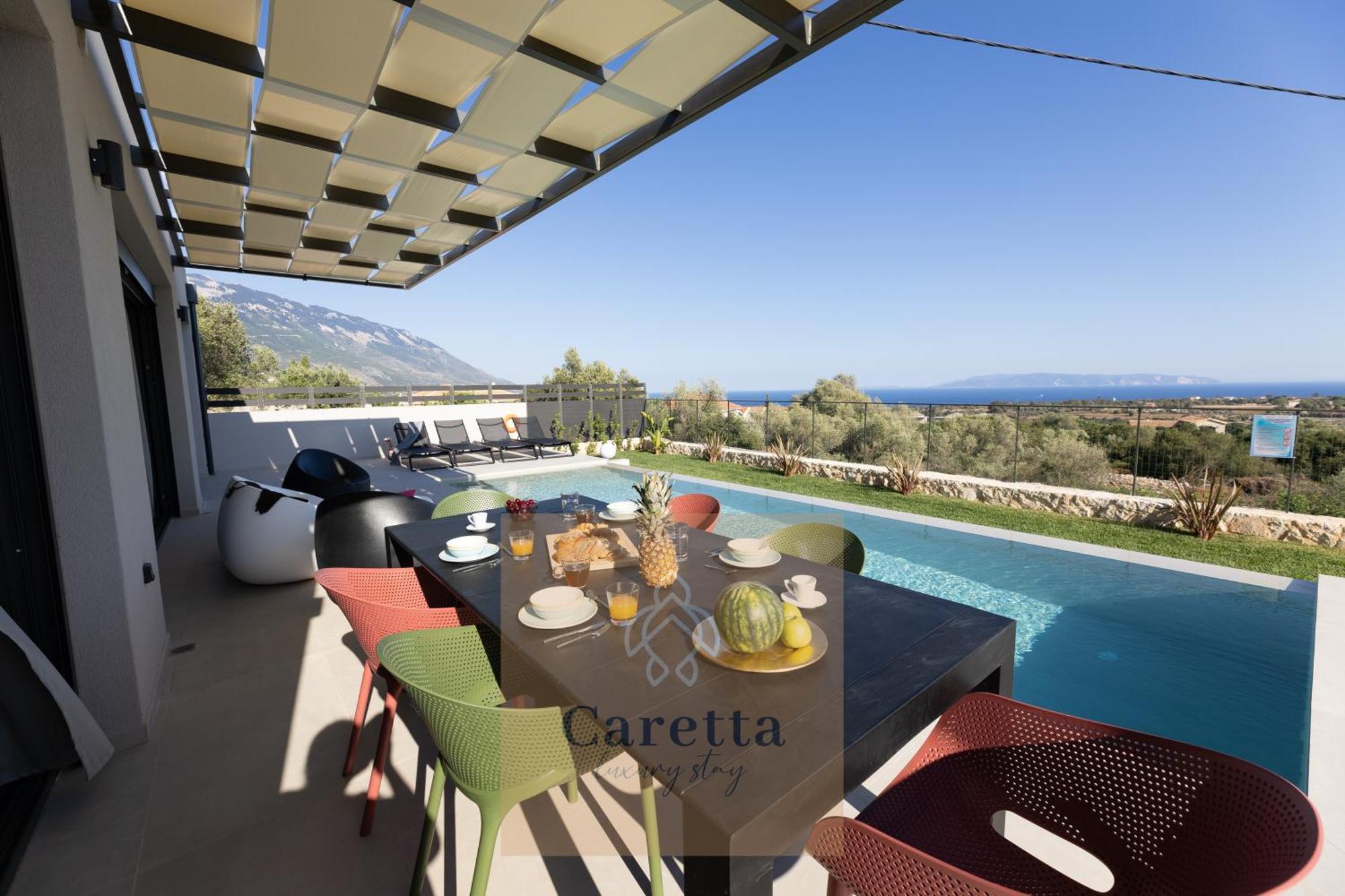 Gem Villas Luxury Sea View Karavádhos Exteriör bild