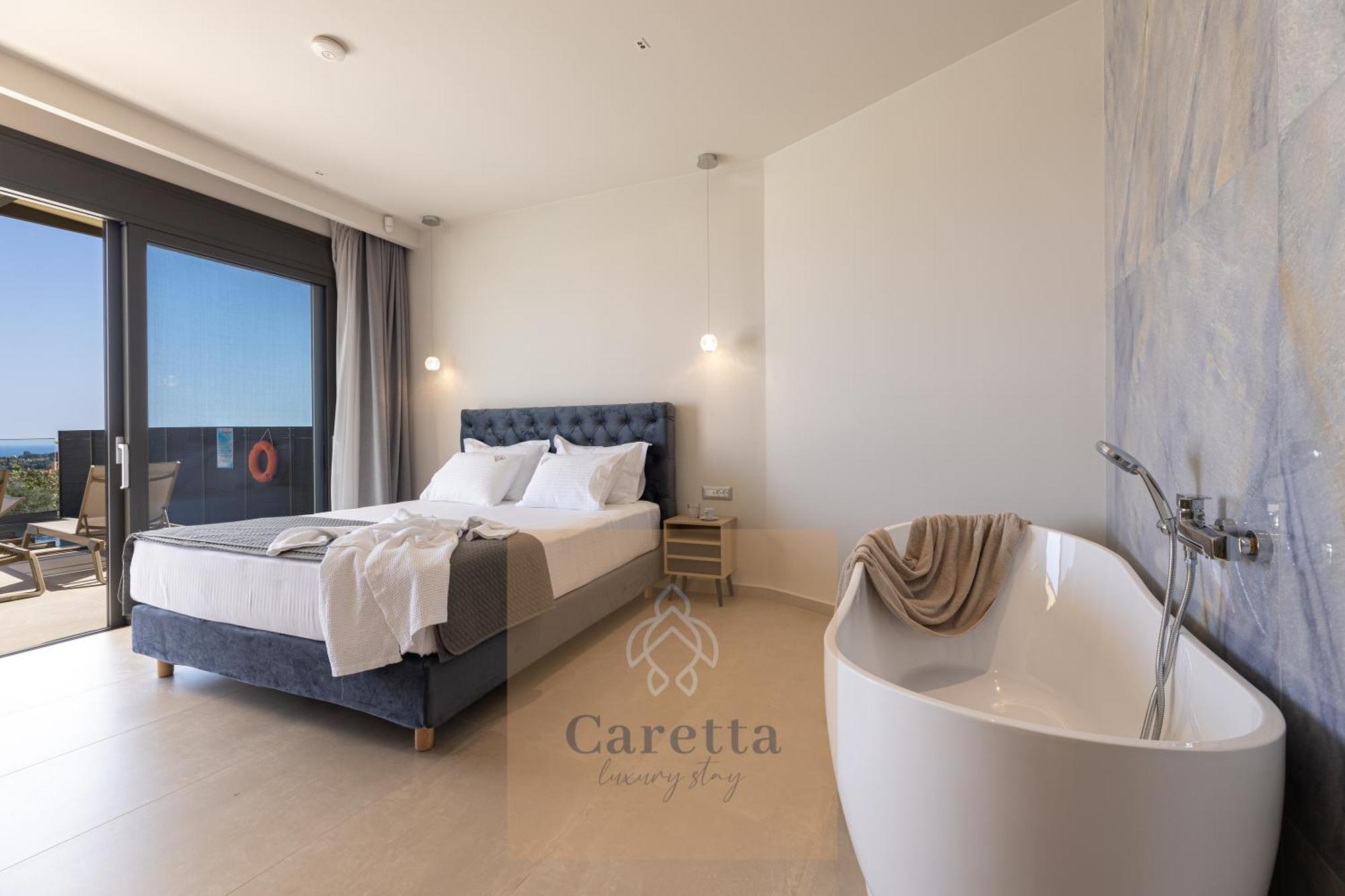 Gem Villas Luxury Sea View Karavádhos Exteriör bild