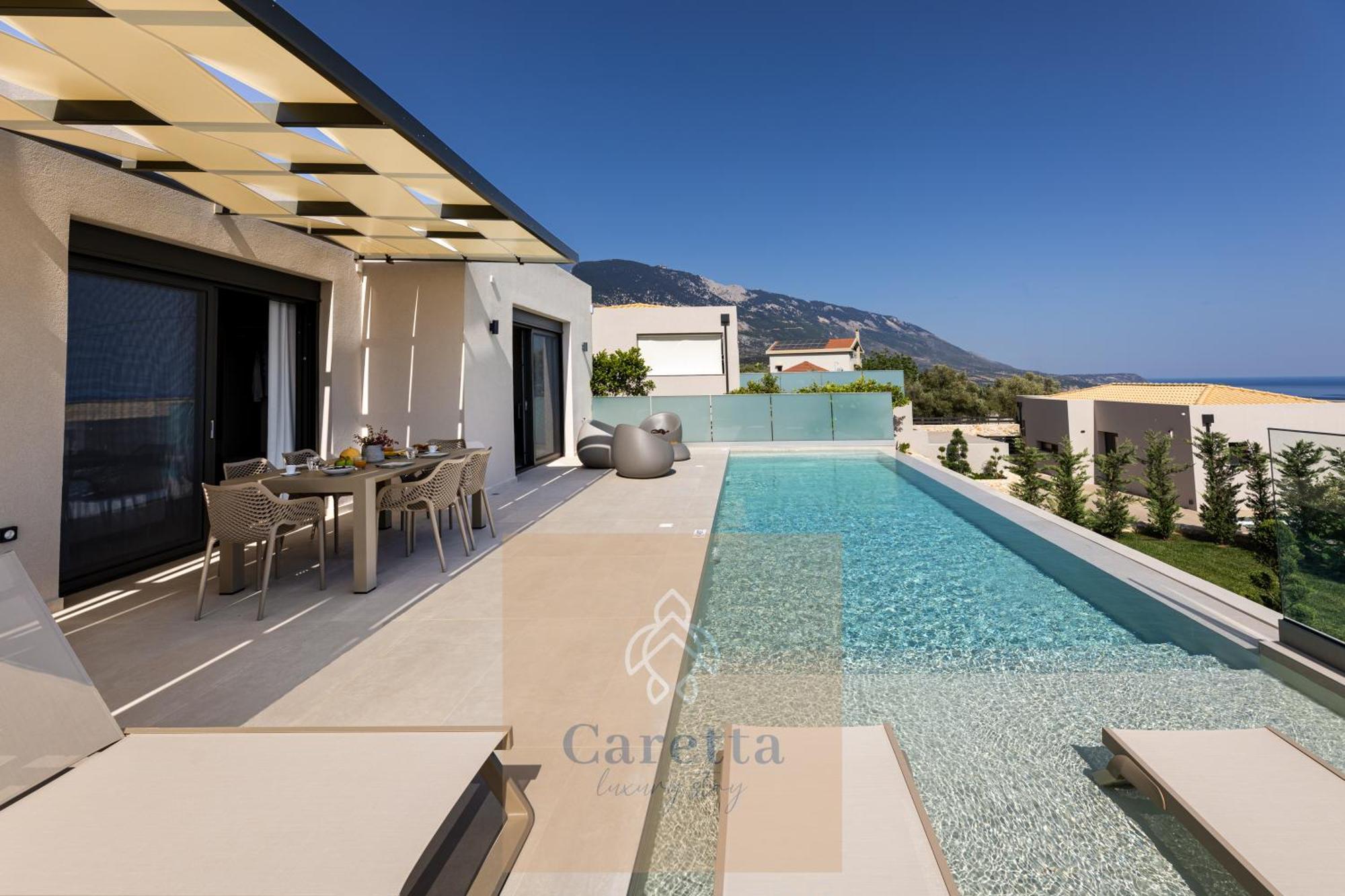 Gem Villas Luxury Sea View Karavádhos Exteriör bild