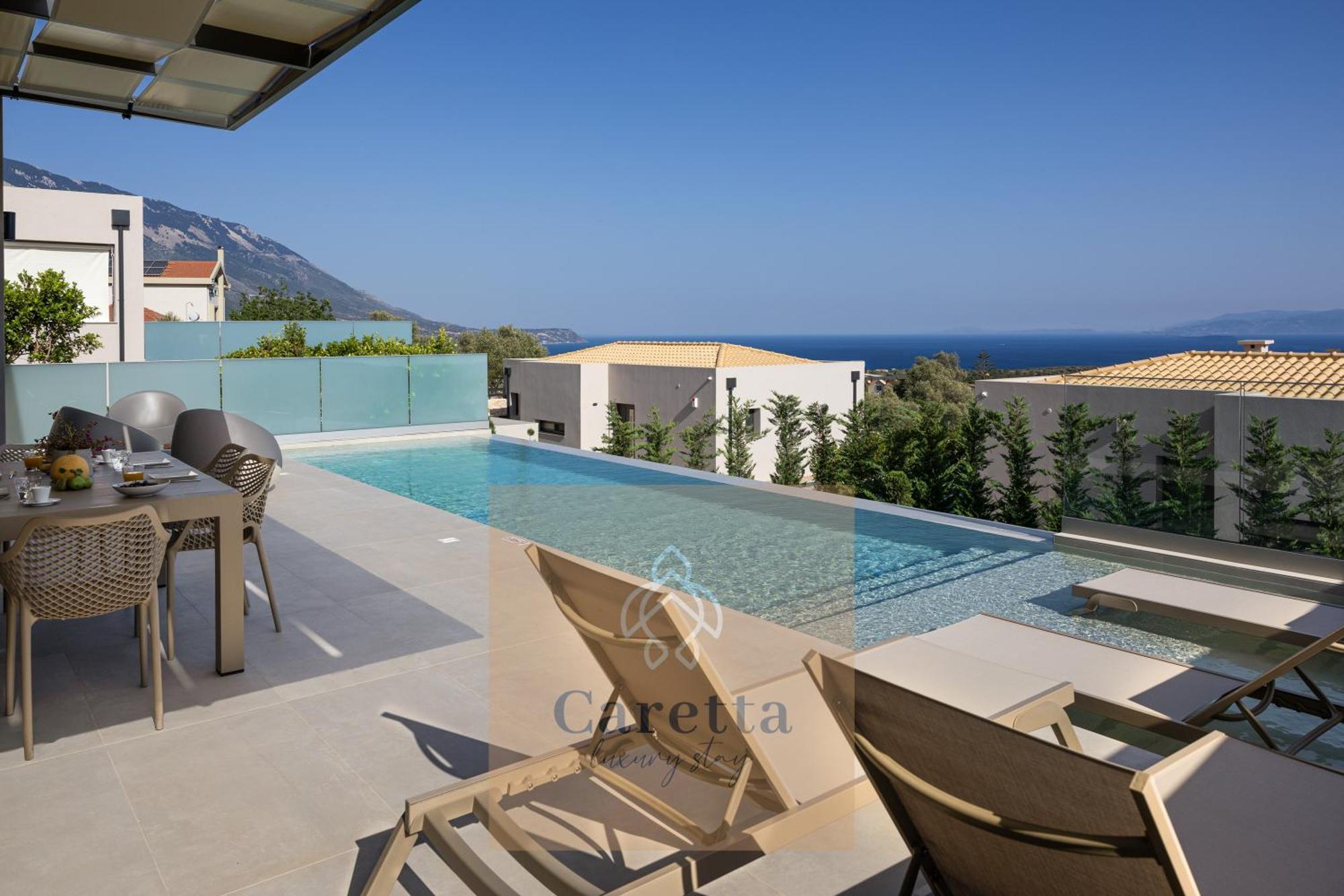 Gem Villas Luxury Sea View Karavádhos Exteriör bild