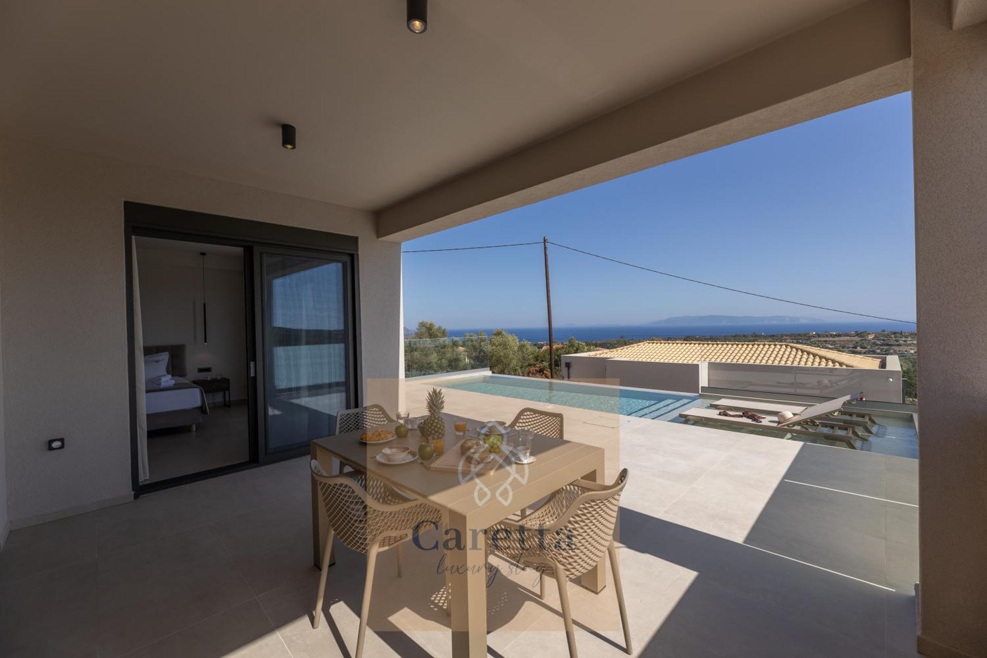 Gem Villas Luxury Sea View Karavádhos Exteriör bild