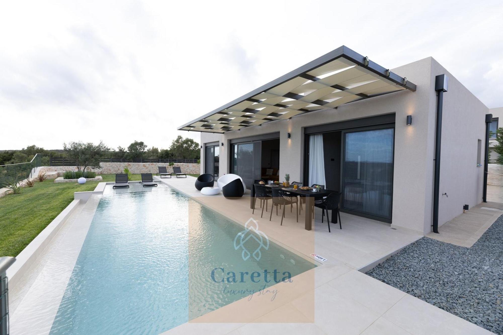 Gem Villas Luxury Sea View Karavádhos Exteriör bild