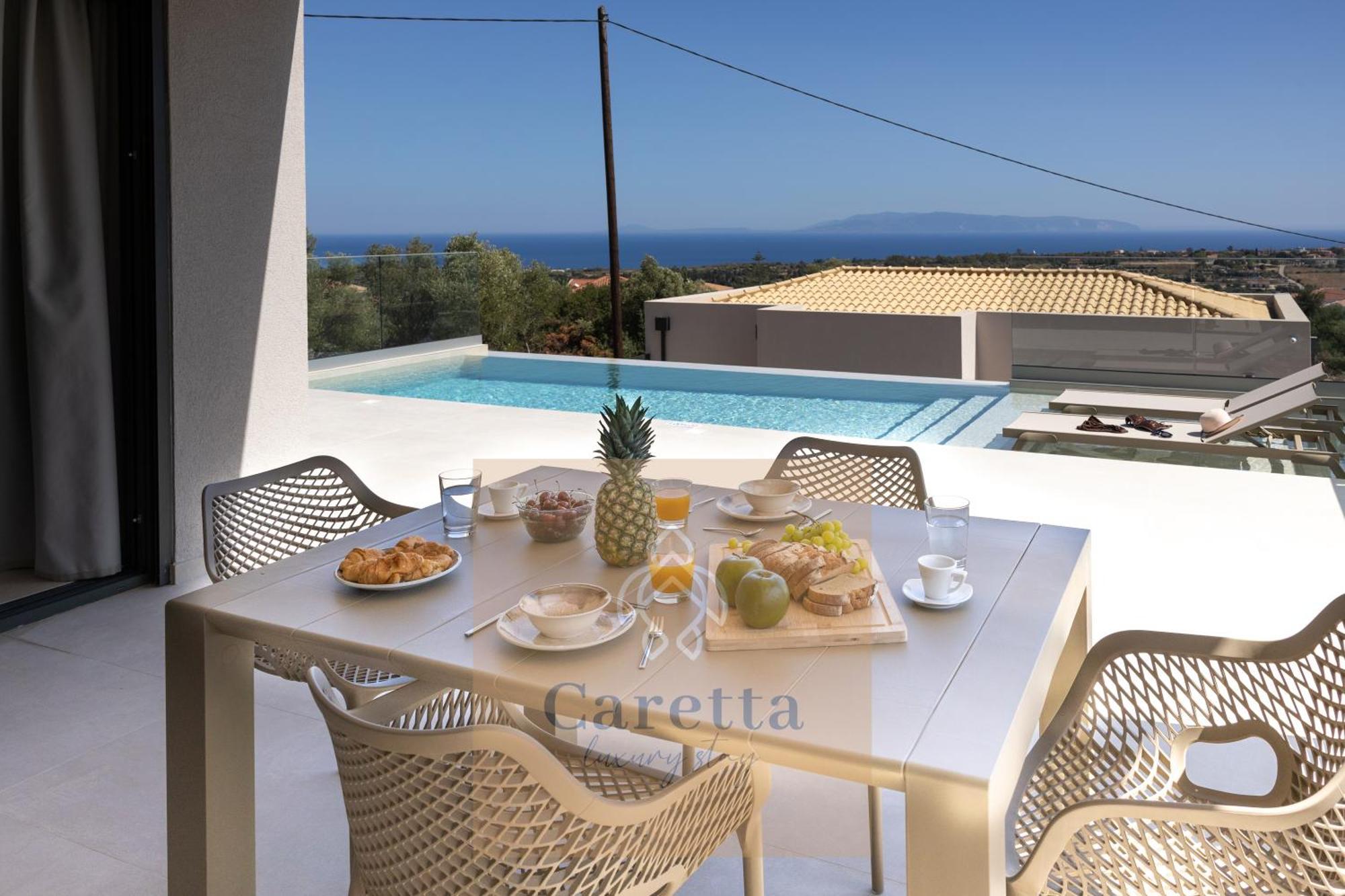 Gem Villas Luxury Sea View Karavádhos Exteriör bild